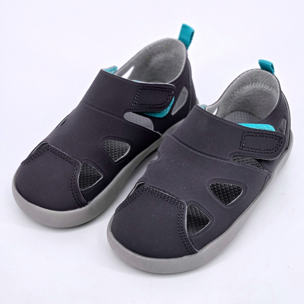 Ten Little Everyday Sandals Navy Splash Water Shoes Toddler 8.5 NWOB Wide Toe